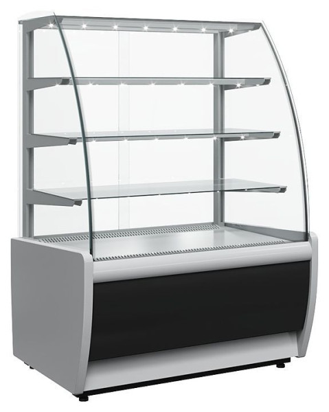 Витрина холодильная кондитерская K70 VM 1,3-1 Light 0011-9005 (ВХСВ-1,3Д Carboma ) техно