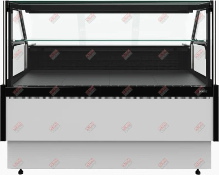 Витрина холодильная GC85 VM 1,5-1 с боковинами версия 2.0 9006-9005 hladon