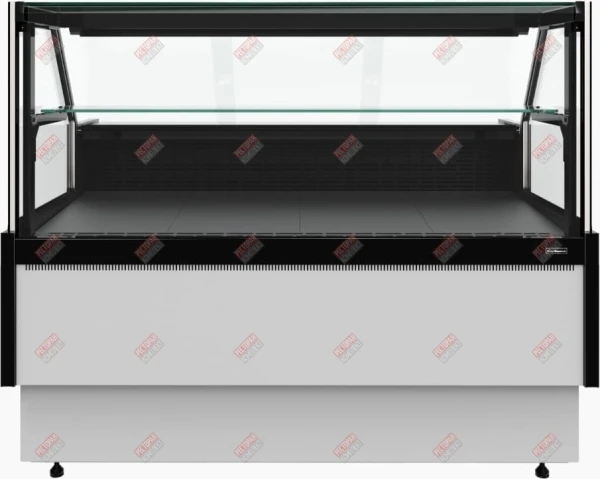 Витрина холодильная GC85 VM 1,5-1 с боковинами версия 2.0 9006-9005 hladon