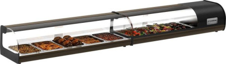 Витрина холодильная настольная A37 SM 1,5-1 (ВХСВ-1,5 Carboma) hladon