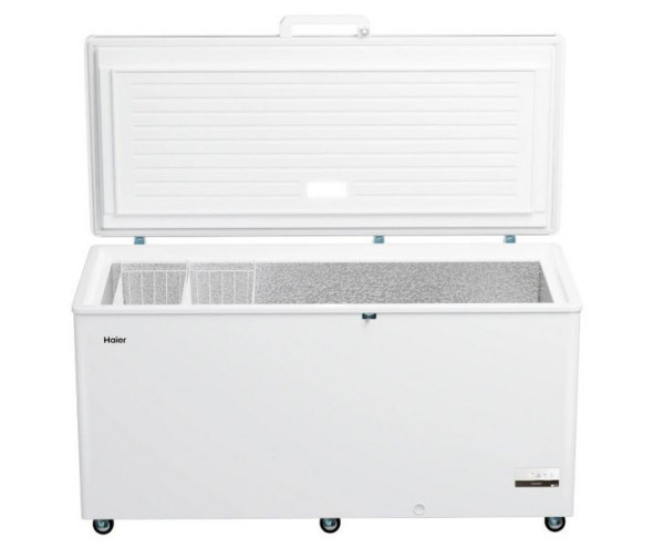 Ларь морозильный с белой крышкой Haier HCE520RFC hladon