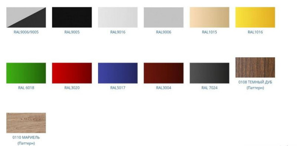 Минигорка холодильная F 16-08 VM 1,0-2 версия 2.0 9006-9005 серый/черный hladon