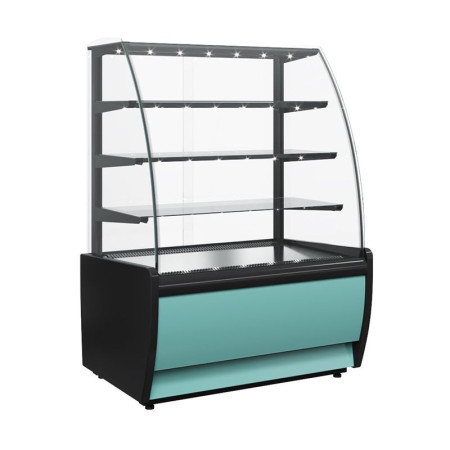 Витрина хлебная K70 N 0,9-2 Light 0012-0109 (хлебная 0,9 Carboma) без фронтального стекла hladon