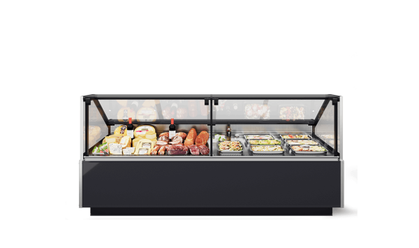Витрина холодильная Brandford Calypso Slim 125 вентилируемая (вынос) hladon