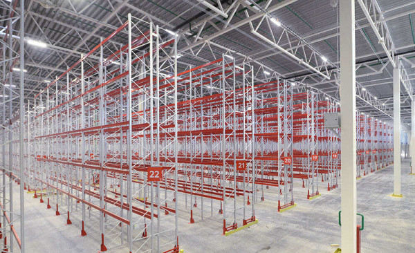 Паллетный фронтальный стеллаж G50 hladon