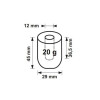 Льдогенератор Brema IMF 26A HC пальчики hladon