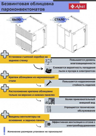 Пароконвектомат Abat пка 6-1/1ВМ2 hladon