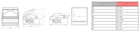 Аппарат упаковочный вакуумный Sirman W8 30 Easy Touch DX hladon