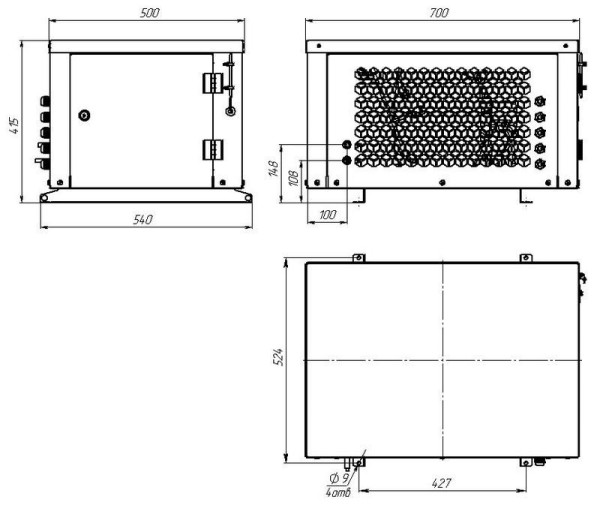 Сплит-система Polair SM 115 H hladon