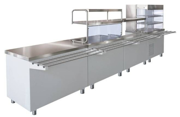Прилавок для кассы Iterma МК-1107-21К1 универсальный hladon