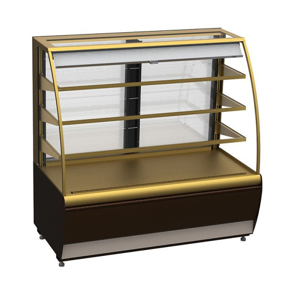 Витрина холодильная кондитерская K70 VM 0,9-2 Standard 0102-0109 (ВХСВ-0,9Д Carboma открытая)