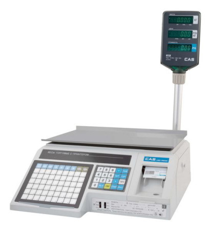 Весы эл.торговые CAS LP-6R (V 1.6) TCP-IP hladon