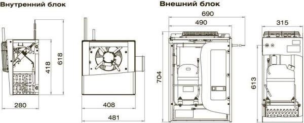 Сплит-система Polair SB 108 S hladon