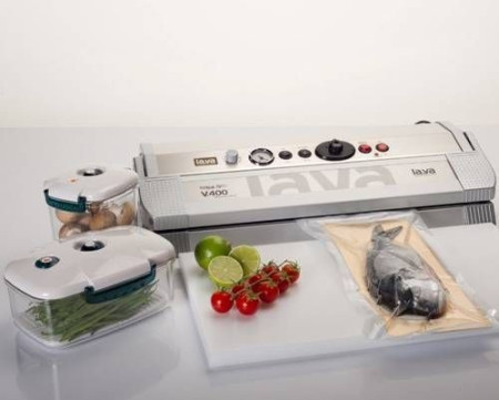 Аппарат упаковочный вакуумный бескамерный Lava V.400 Premium hladon
